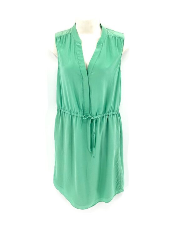 Cynthia Rowley Dresses & Skirts - CYNTHIA ROWLEY SILK SLEEVELESS DRAWSTRING WAIST DRESS W/ POCKETS! 4